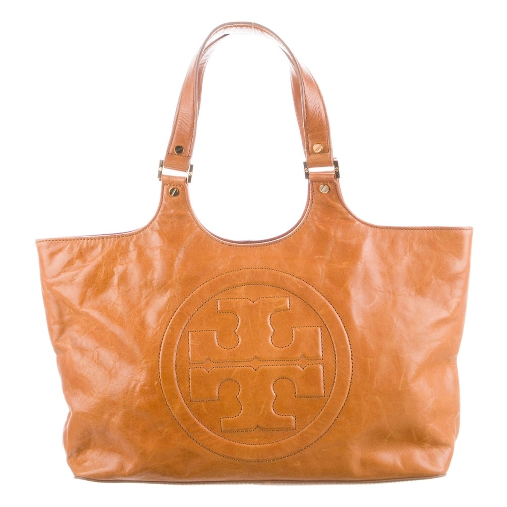 Tory Burch Brown Leather Tote